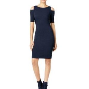 Michael Kors Black Cold Shoulder Dress